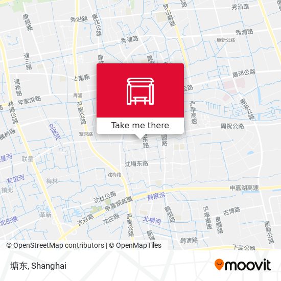 塘东 map