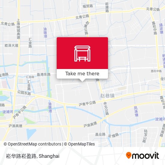 崧华路崧盈路 map