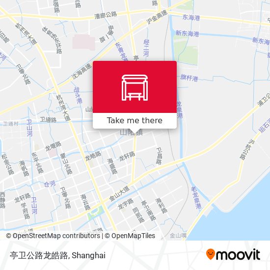 亭卫公路龙皓路 map