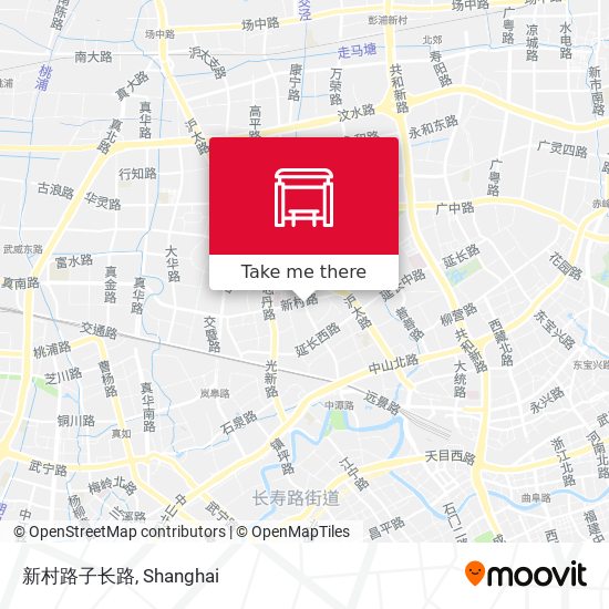 新村路子长路 map