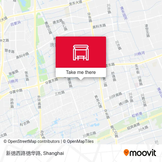 新德西路德华路 map