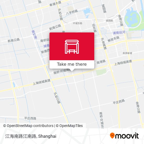 江海南路江南路 map