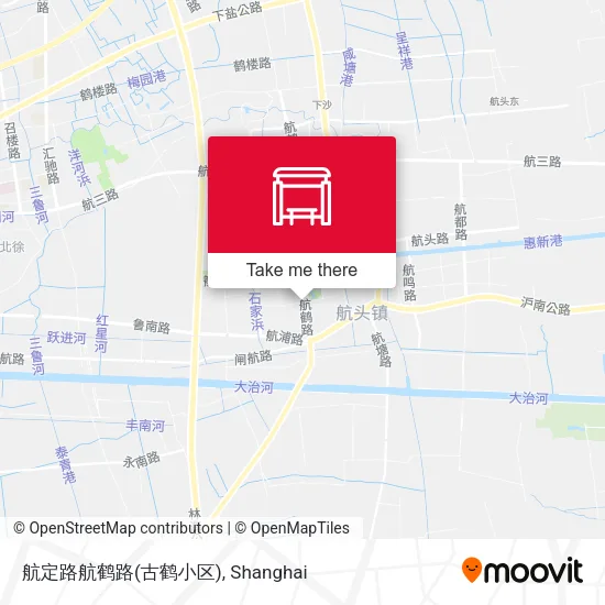 航定路航鹤路(古鹤小区) map