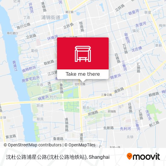 沈杜公路浦星公路(沈杜公路地铁站) map