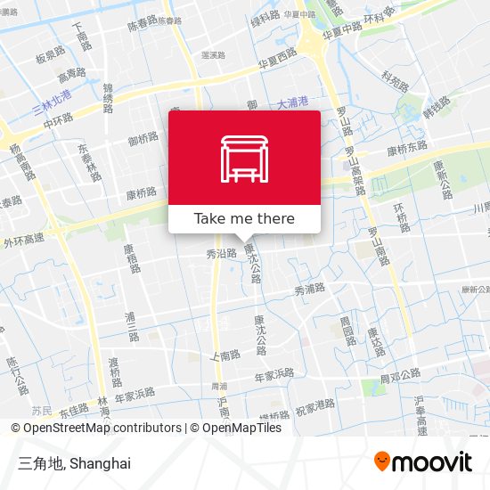 三角地 map