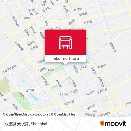 永盛路天祝路 map