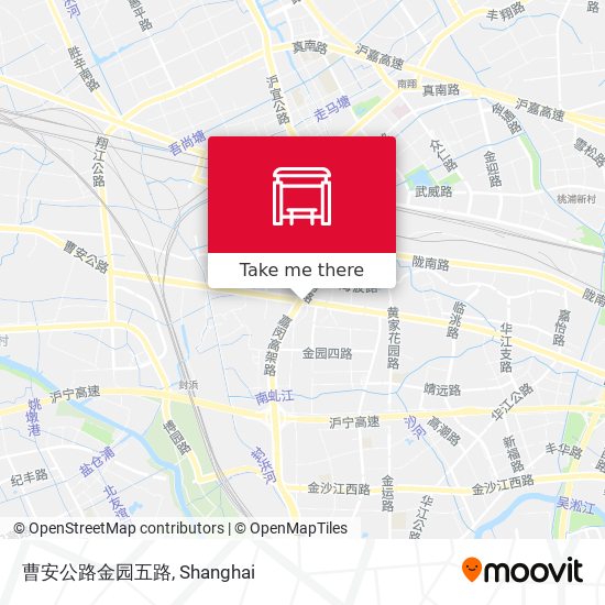 曹安公路金园五路 map
