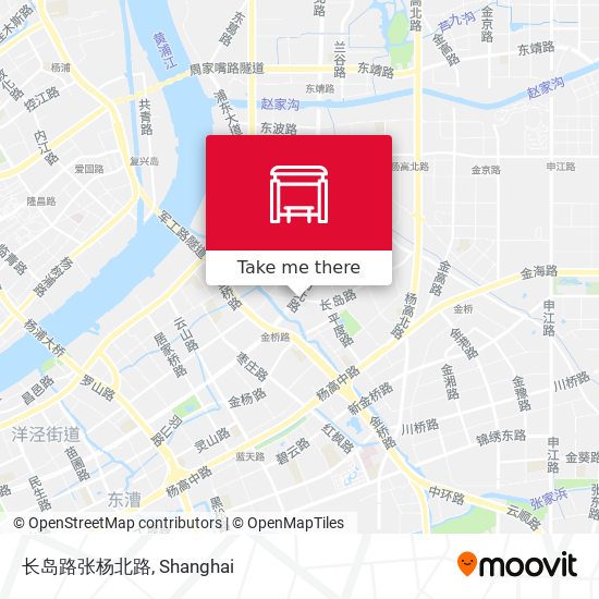 长岛路张杨北路 map
