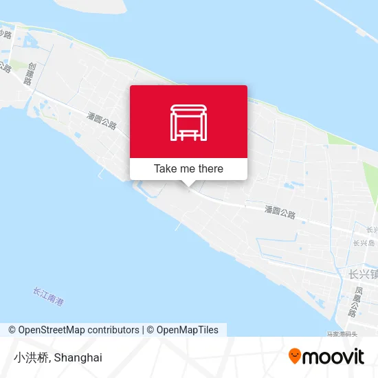 小洪桥 map