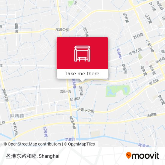 盈港东路和睦 map