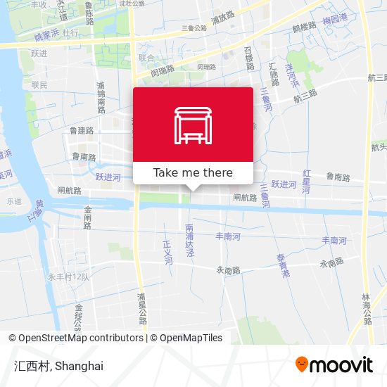 汇西村 map