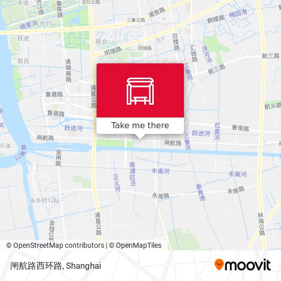 闸航路西环路 map
