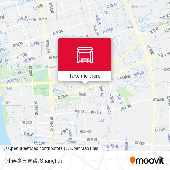 浦连路三鲁路 map
