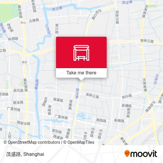 茂盛路 map