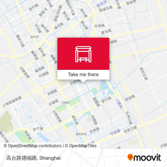高台路德福路 map