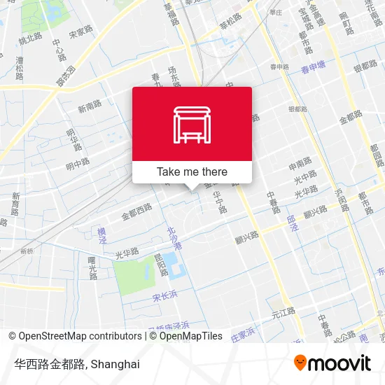 华西路金都路 map