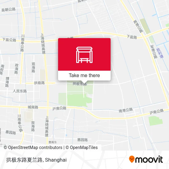 拱极东路夏兰路 map