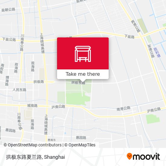 拱极东路夏兰路 map