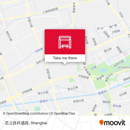 思义路科盛路 map