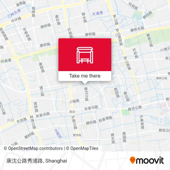 康沈公路秀浦路 map