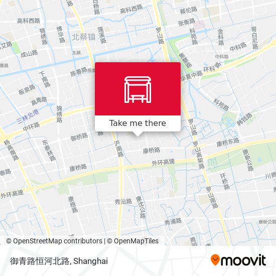 御青路恒河北路 map