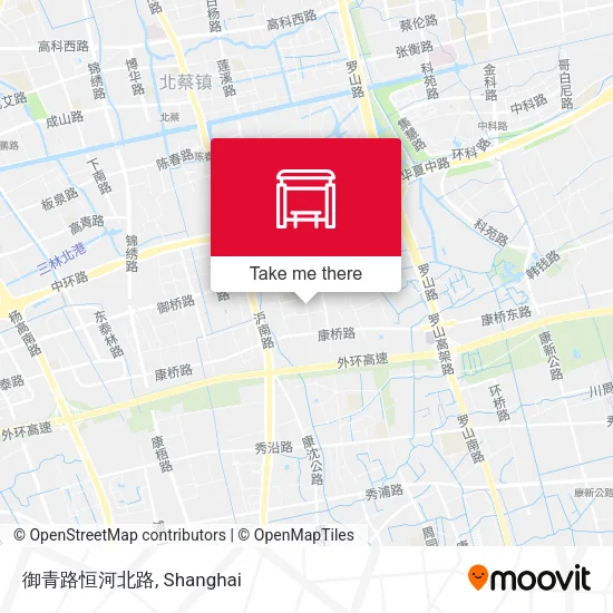 御青路恒河北路 map