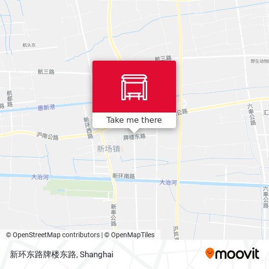 新环东路牌楼东路 map