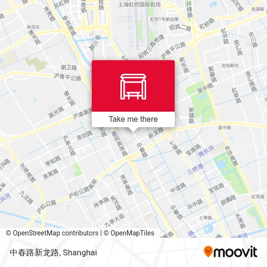 中春路新龙路 map