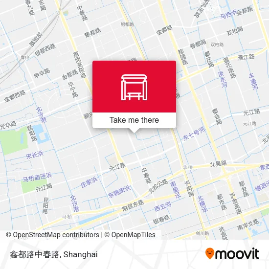 鑫都路中春路 map