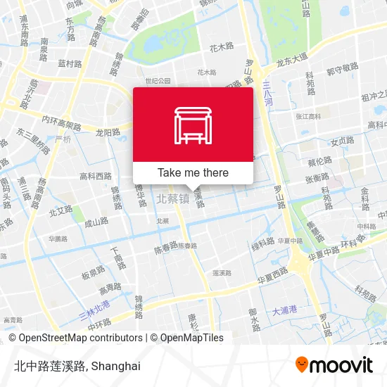 北中路莲溪路 map