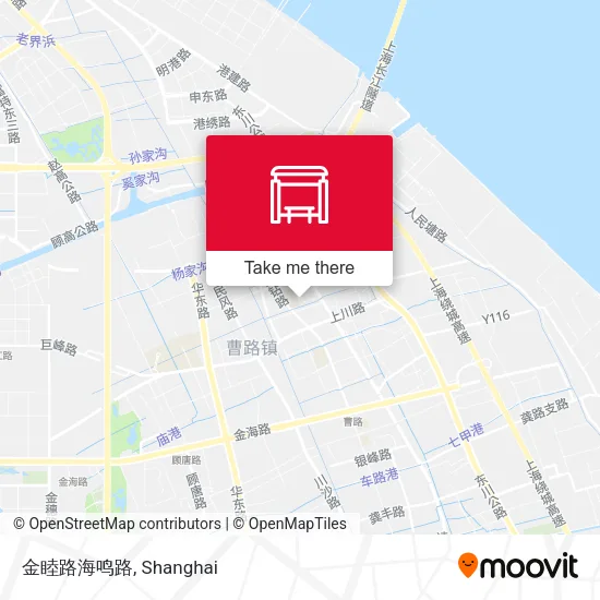 金睦路海鸣路 map