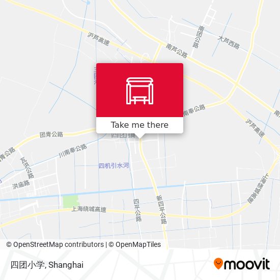四团小学 map