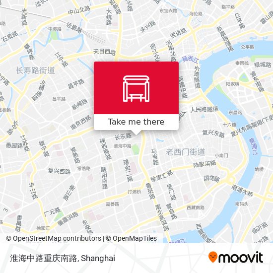 淮海中路重庆南路 map