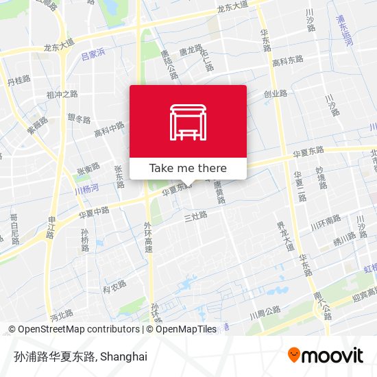 孙浦路华夏东路 map
