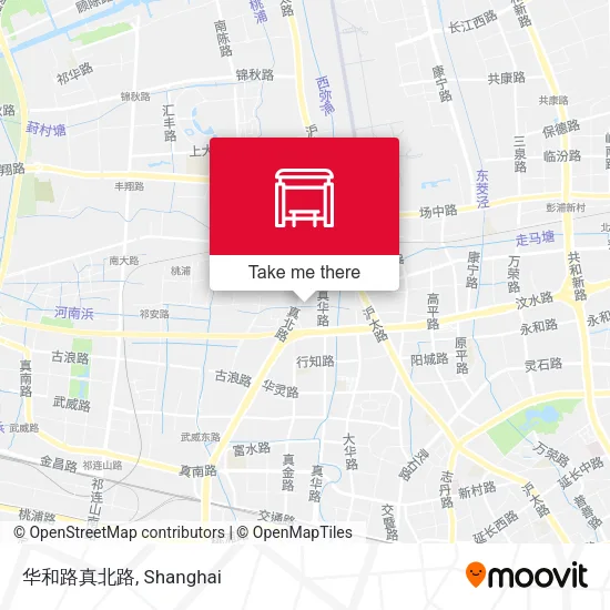 华和路真北路 map