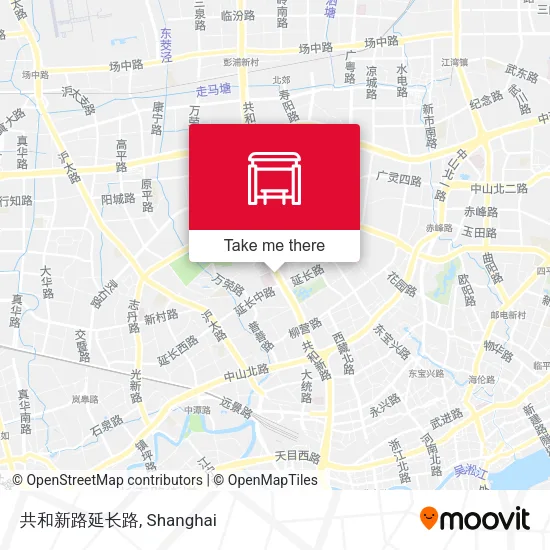 共和新路延长路 map