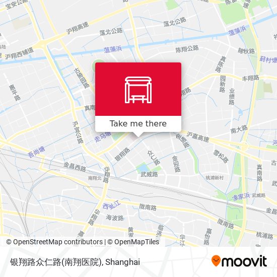 银翔路众仁路(南翔医院) map