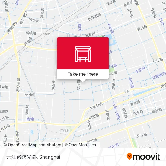 元江路曙光路 map