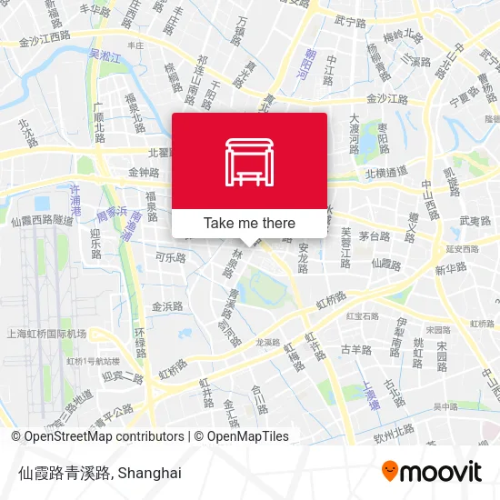 仙霞路青溪路 map
