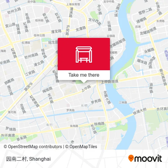 园南二村 map