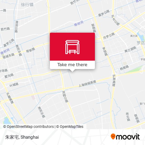 朱家宅 map