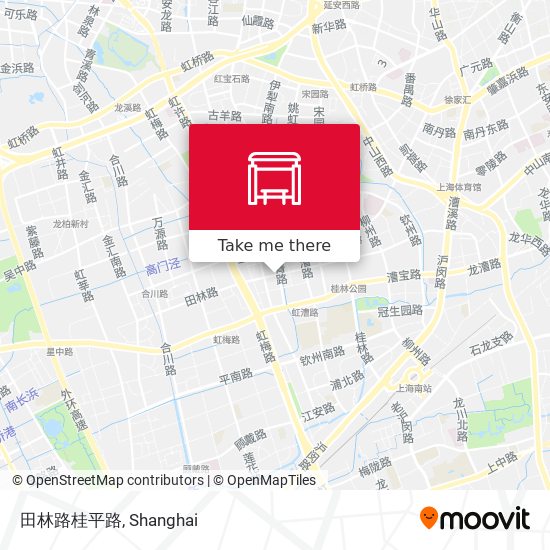 田林路桂平路 map
