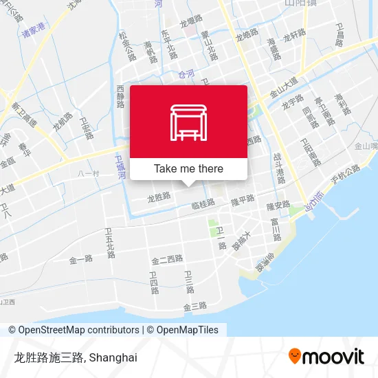 龙胜路施三路 map