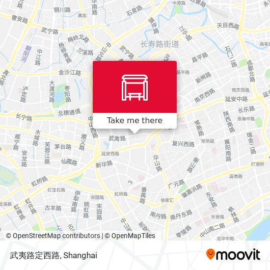 武夷路定西路 map
