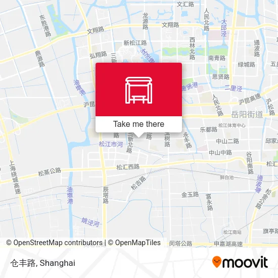 仓丰路 map