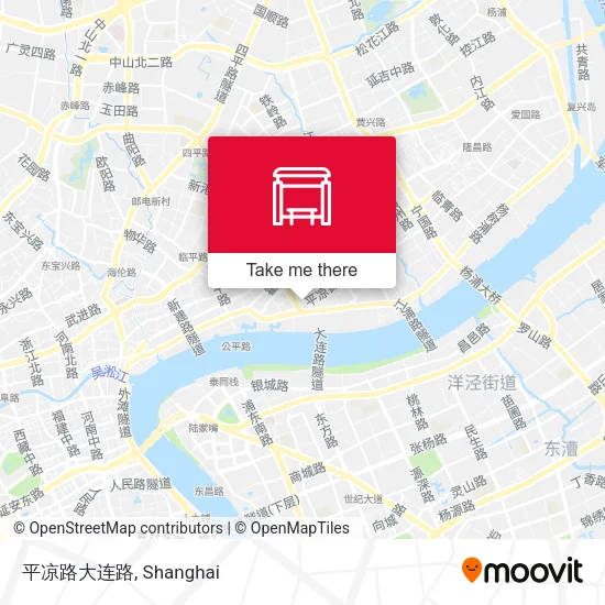 平凉路大连路 map