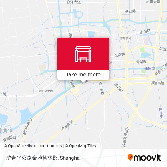 沪青平公路金地格林郡 map