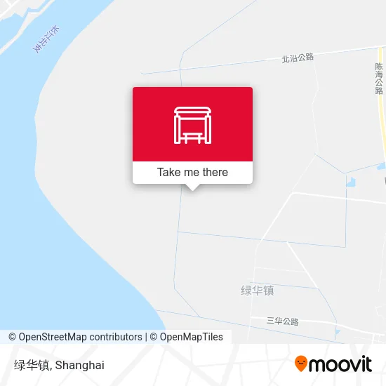绿华镇 map