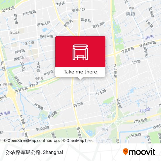 孙农路军民公路 map