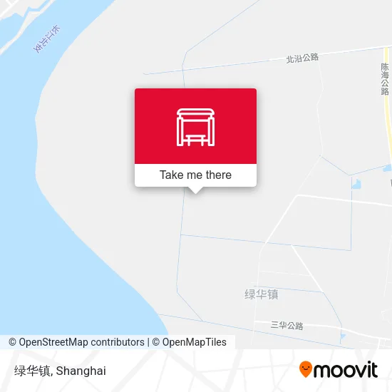 绿华镇 map
